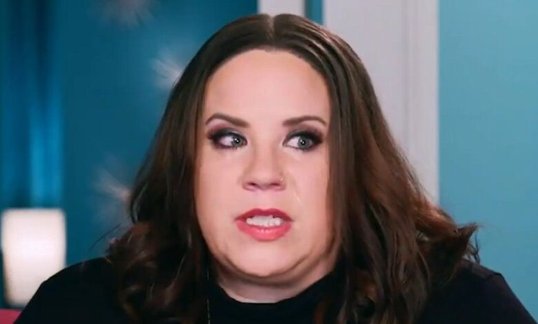 Whitney Way Thore My Big Fat Fabulous Life looking nervous