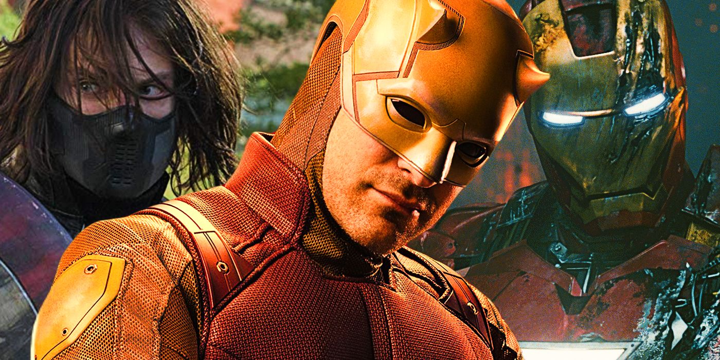 The Winter Soldier, Daredevil, and Iron Man