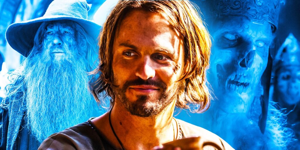 Rings of power halbrand lord of the rings gandalf king of the dead