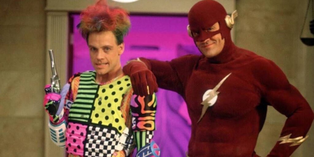 Mark Hamill and John Wesley Shipp in The Flash pic