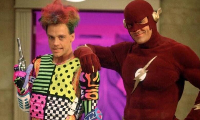Mark Hamill and John Wesley Shipp in The Flash pic