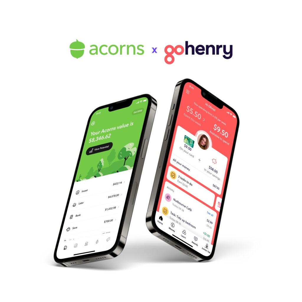 Acorns adquiere GoHenry del Reino Unido, una fintech enfocada en jóvenes de 6 a 18 años