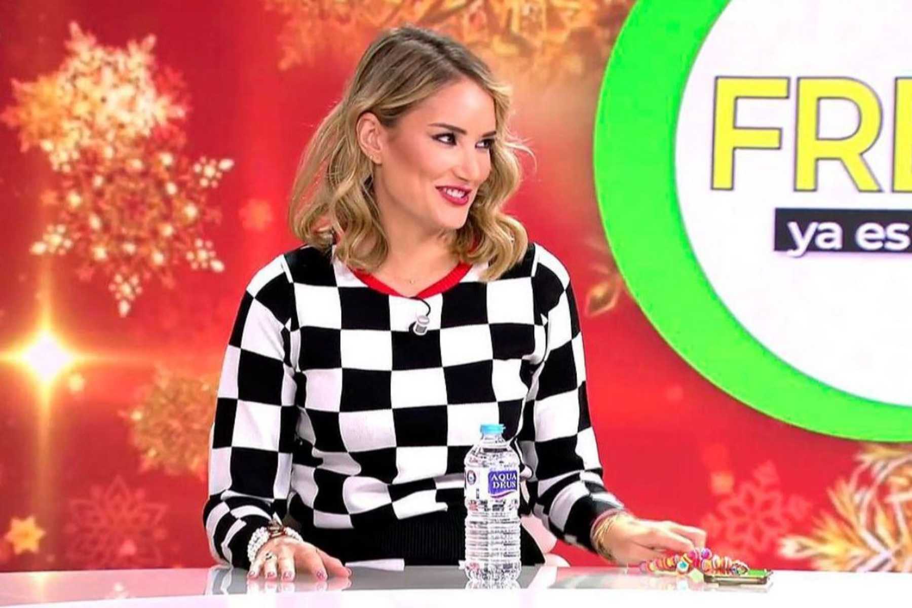 Alba Carillo en el plató de 'Ya es mediodía' / Telecinco