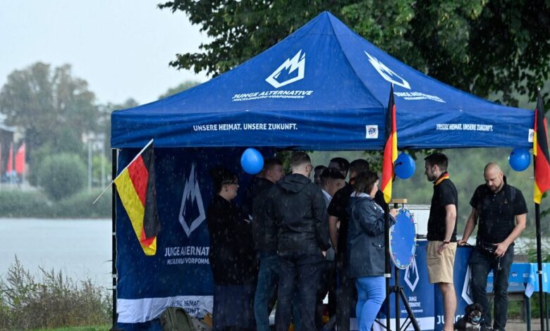 Alemania considera que el ala juvenil del partido de extrema derecha es un grupo extremista