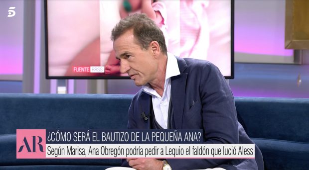 Alessandro Lequio en 'El programa de Ana Rosa' / Telecinco
