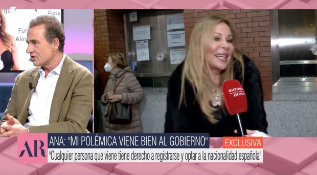 Alessandro Lequio en 'El programa de Ana Rosa' / Telecinco