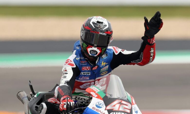 Alex Rins le devuelve a Honda la gloria de un triunfo en Austin