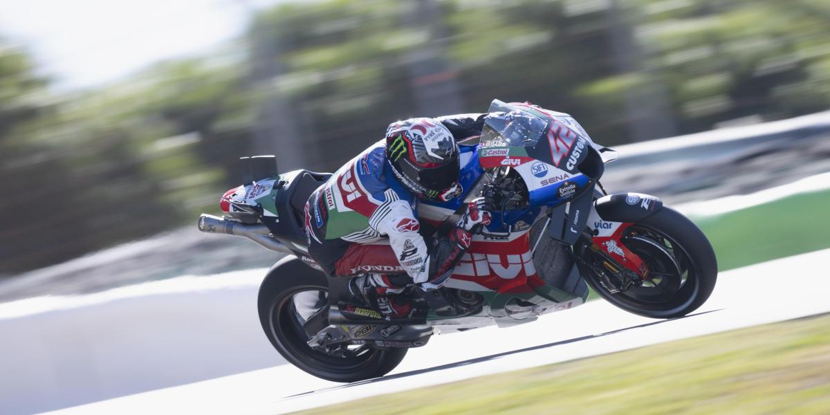 Alex Rins se siente "infrautilizado" por Honda