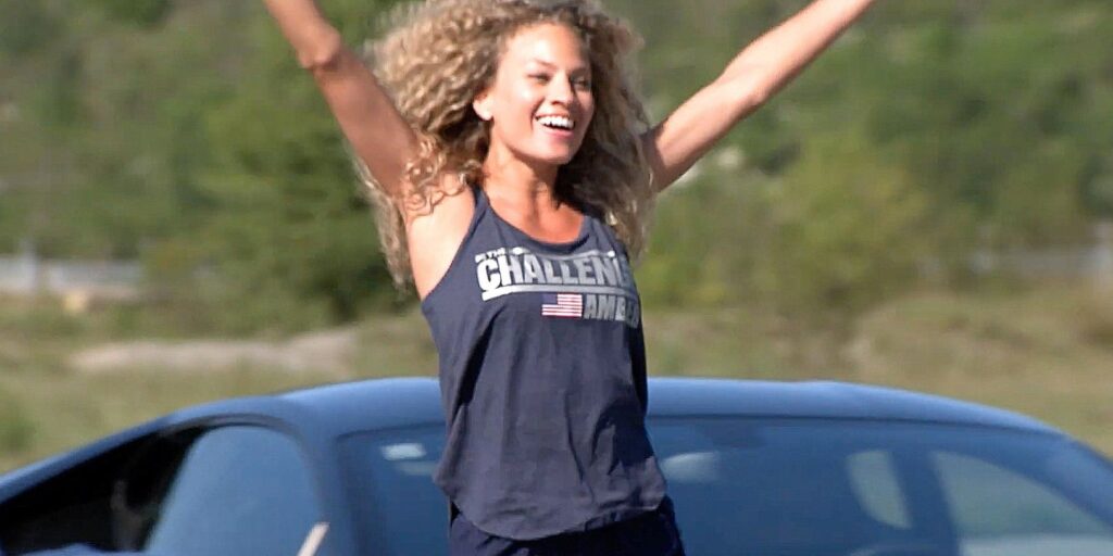 Amber Borzotra on The Challenge.