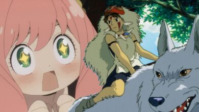 Anya Forger and Princess Mononoke