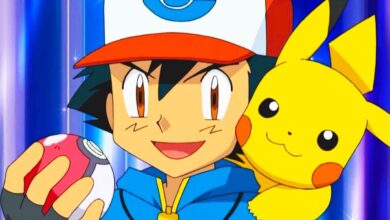 Pokémon's Ash and Pikachu.