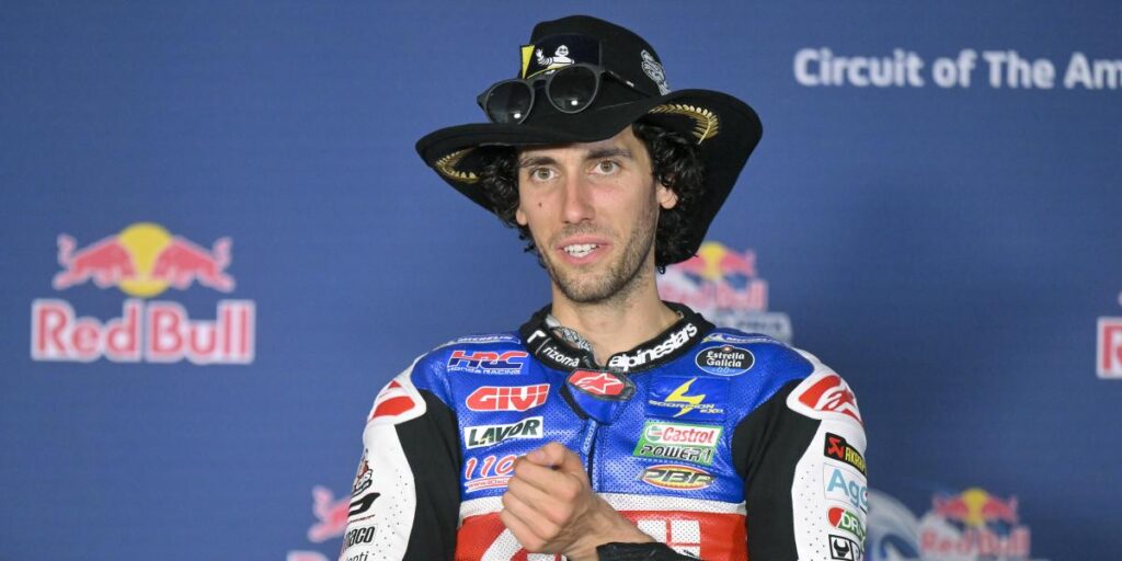 Así cumplió la promesa por su triunfo en Austin Alex Rins