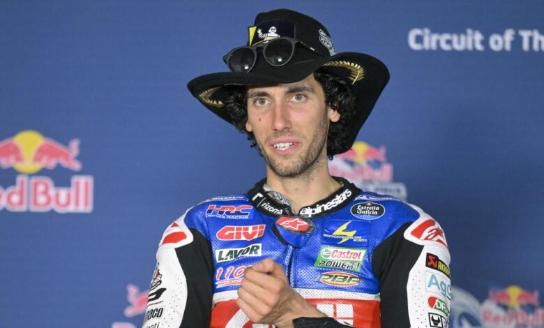 Así cumplió la promesa por su triunfo en Austin Alex Rins