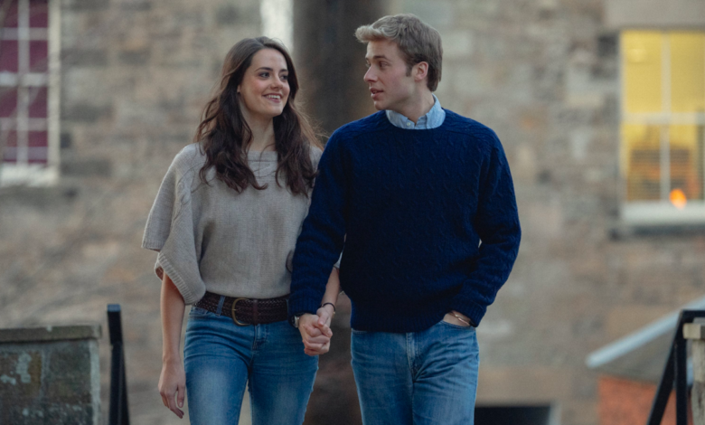 Así lucen Kate Middleton y el Príncipe William en The Crown