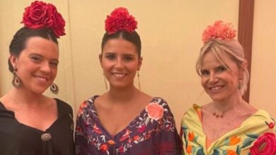 Así lucen las 'celebrities' sus looks de flamenca en la Feria de Abril