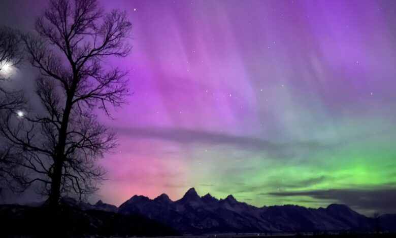 Aurora boreal podría ser visible en decenas de estados en EEUU