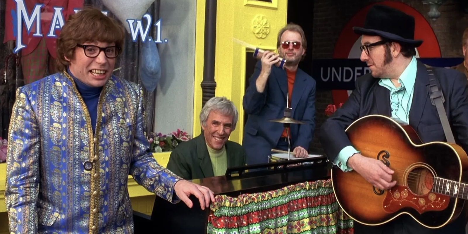 Austin introduces Burt Bacharach in Austin Powers The Spy Who Shagged Me