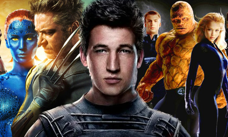 miles teller with fox x-men and fantastic four