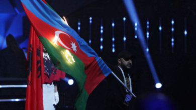 Azerbaiyán abandona el Europeo de halterofilia tras la quema de su bandera | Video