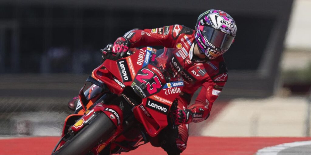 Bastianini, como Marc Márquez, baja en Austin