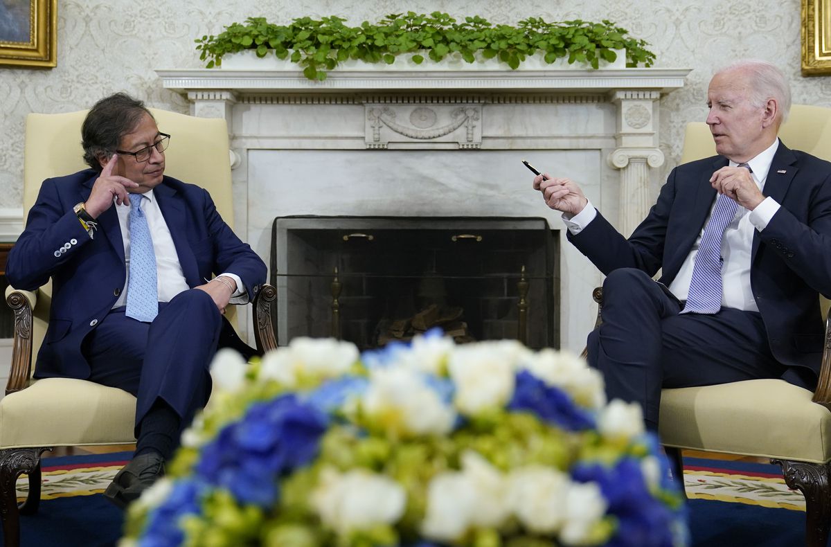 Biden recibe a Petro en el Despacho Oval: “Colombia es la piedra fundamental de este continente”