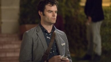 Bill Hader looking annoyed in Barry Season 1 HBO