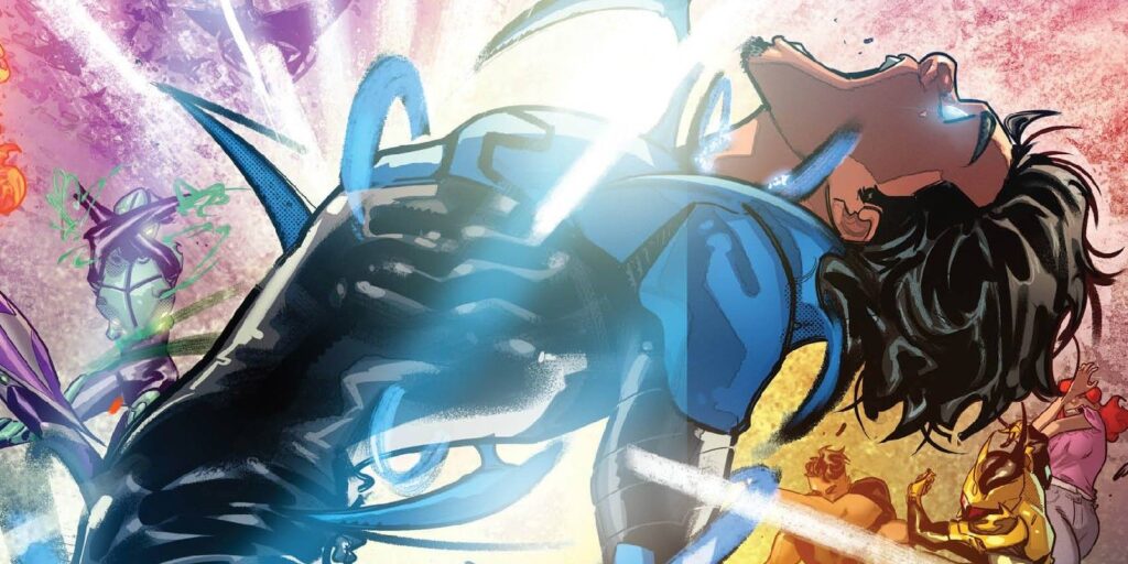 Blue Beetle Jaime Reyes Transforms