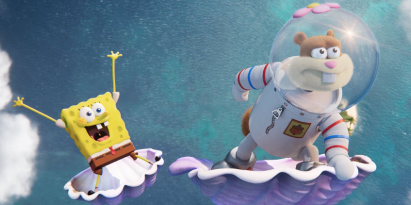 Bob Esponja y Sandy Fly para salvar Bikini Bottom en la primera imagen de una nueva película