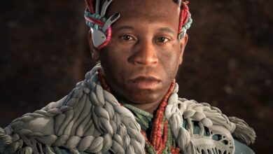 The Quen tribesman Bohai in Horizon Forbidden West.
