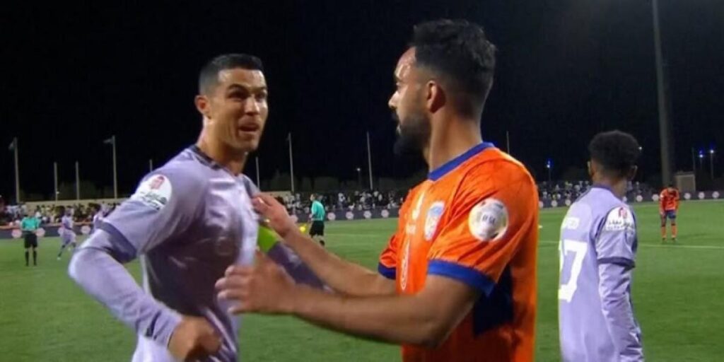 Cabreo de Cristiano Ronaldo tras un nuevo tropiezo