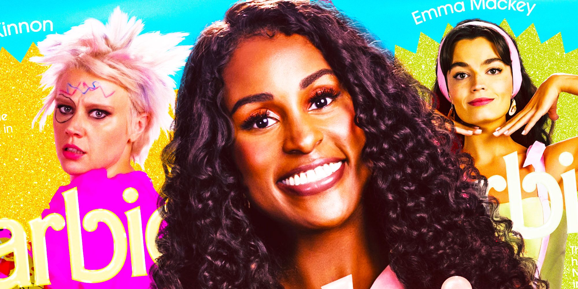 Barbie kate mckinnon emma mackey Issa Rae