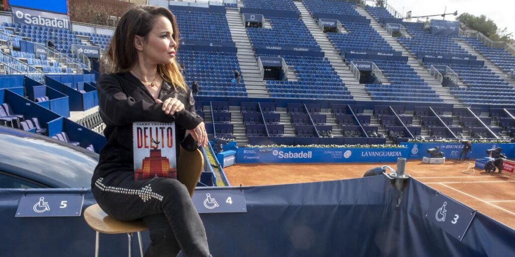 Carme Chaparro: "En el Godó se me ocurre la historia de la próxima novela"