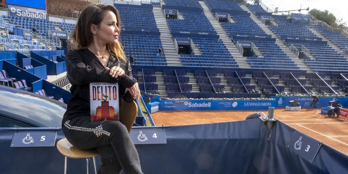 Carme Chaparro: "En el Godó se me ocurre la historia de la próxima novela"