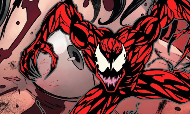 Carnage Cletus Kasady threatens to stab Kenneth Neely in the eye