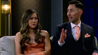 Steve and Noi at the Married at First Sight season 14 reunion