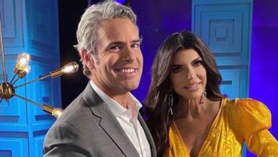 Andy Cohen and Teresa Giudice from RHONJ
