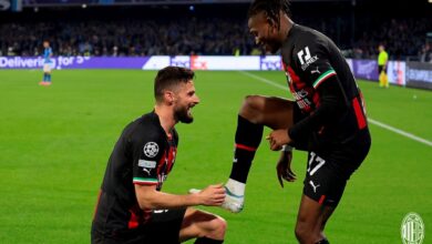 Champions League: AC Milan elimina al Napoli y regresa a Semifinales tras 16 años
