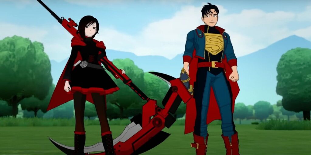 RWBY x Justice League Ruby Superman
