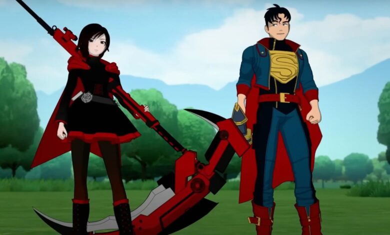 RWBY x Justice League Ruby Superman