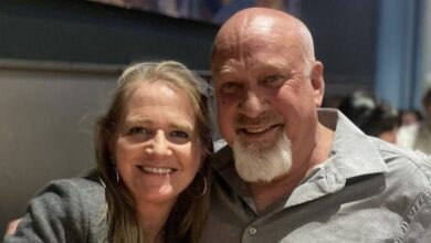 Sister Wives star Christine Brown with boyfriend David Wooley
