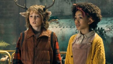 Christian Convery and Naledi Murray in Sweet Tooth Season 2