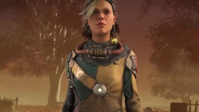 Meg Thomas wears the Pentekath suit in Dead By Daylight