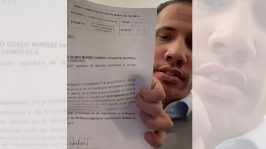 Colombia fuerza la salida de Guaidó a Miami