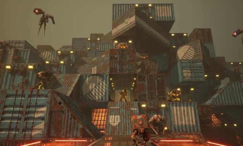 Meet Your Maker Custom Outpost Built from Burial Site Players have Defeated and Activated Meeting Requirements