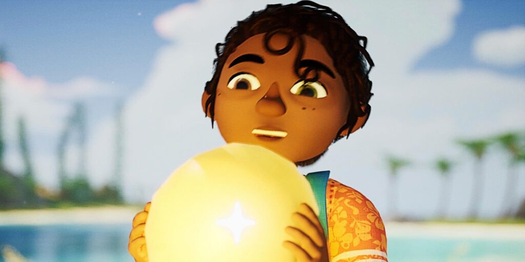 Tchia Holding Stamina Fruit