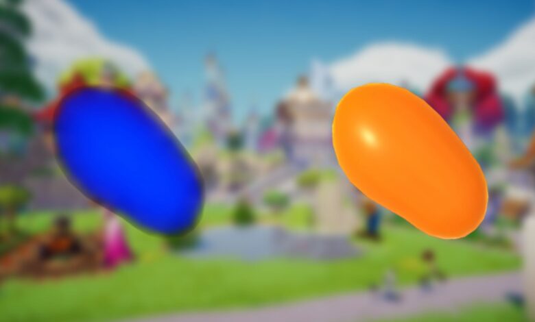 Disney Dreamlight Valley Blue Potato And Orange Potato Secret Items