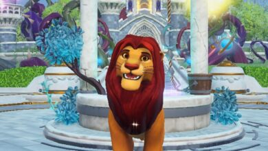 Simba in Disney Dreamlight Valley