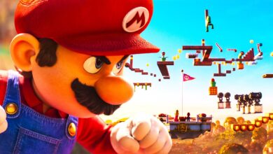 Super mario bros movie with platforming levels