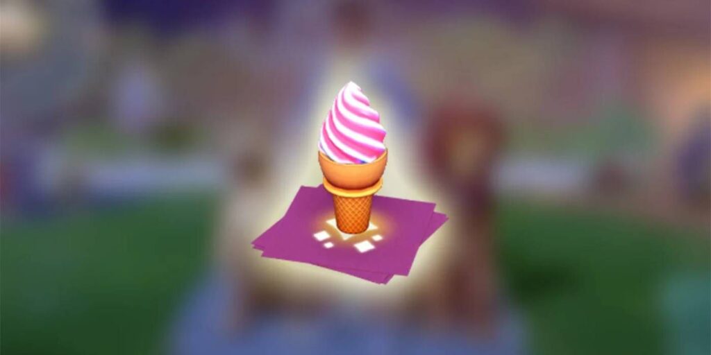 Disney Dreamlight Valley Dream Ice Cream New Dessert from Pride of the Valley Update
