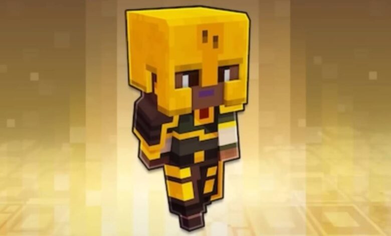 Minecraft Legends Portal Buster Armor Hero Skin Gained After Beating Monthly Portal Pie Challenge